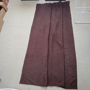 Elegant Brown Shower Curtain